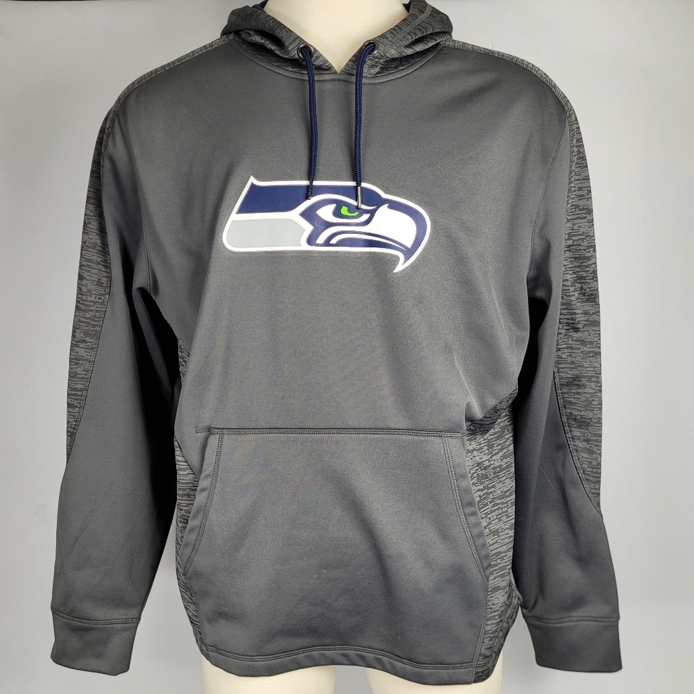 Majestic Seattle Seahawks Hoodie Size Extra Large In Mens
